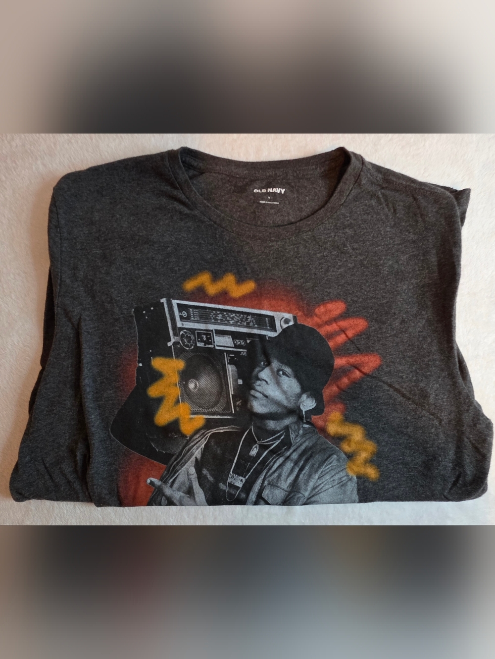 Men's LL Cool J Graphic T-Shirt Old Navy Size Large